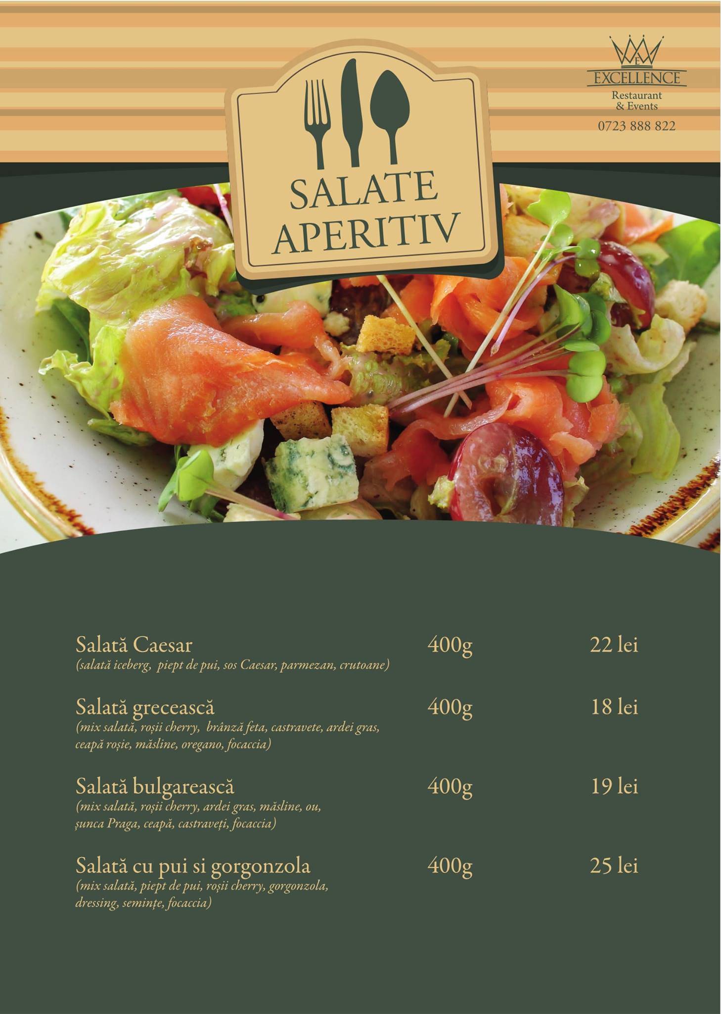 Restaurant Excellence меню