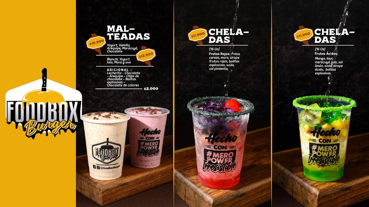 FoodBox Burger Alcaravan меню