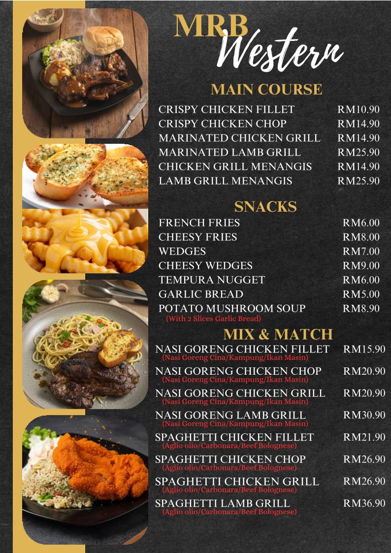 MAWAR RINDU BISTRO меню