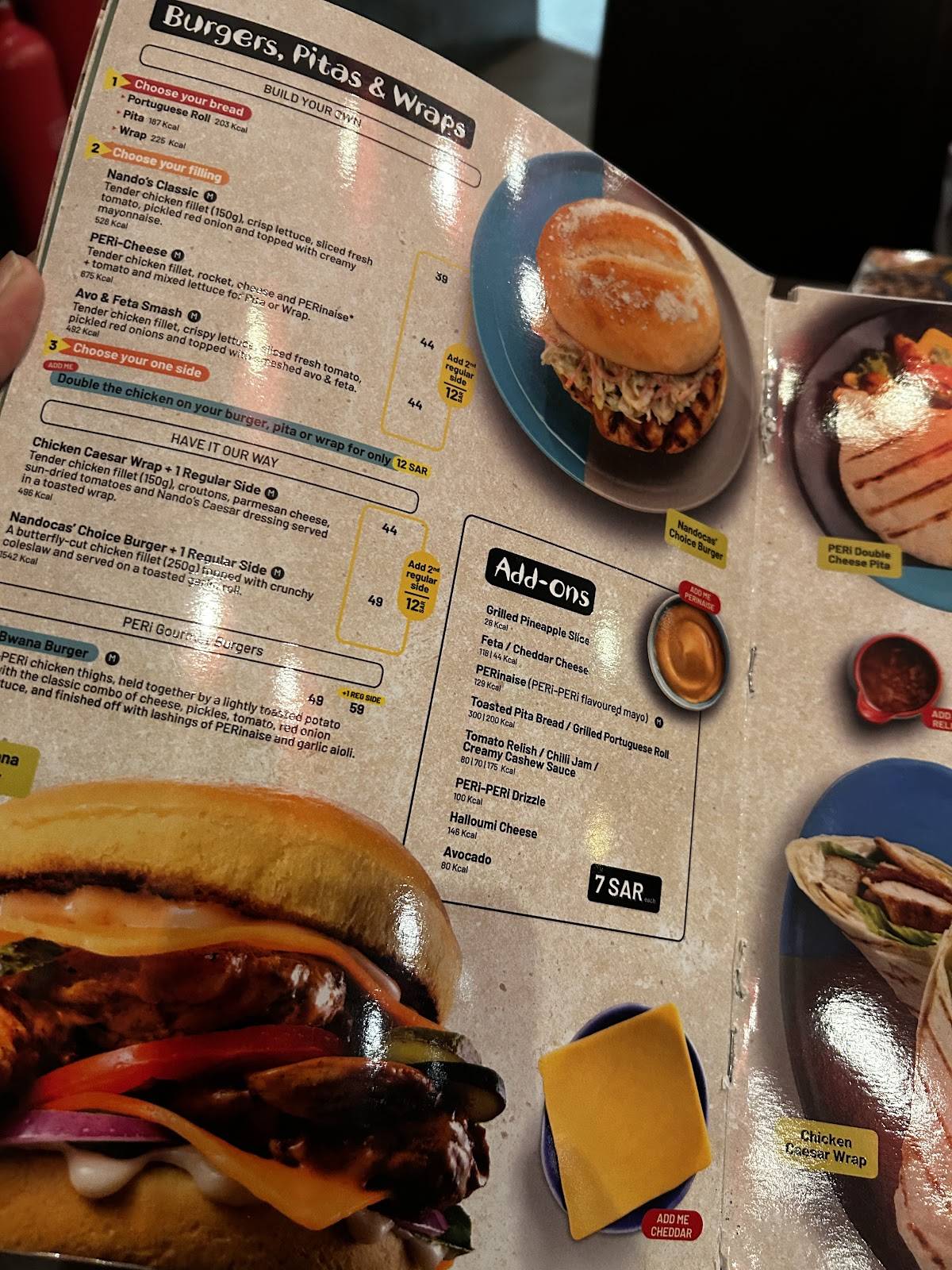 Nando's Wadi Riyadh меню
