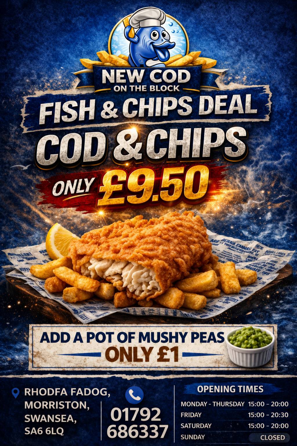 New Cod on The Block меню
