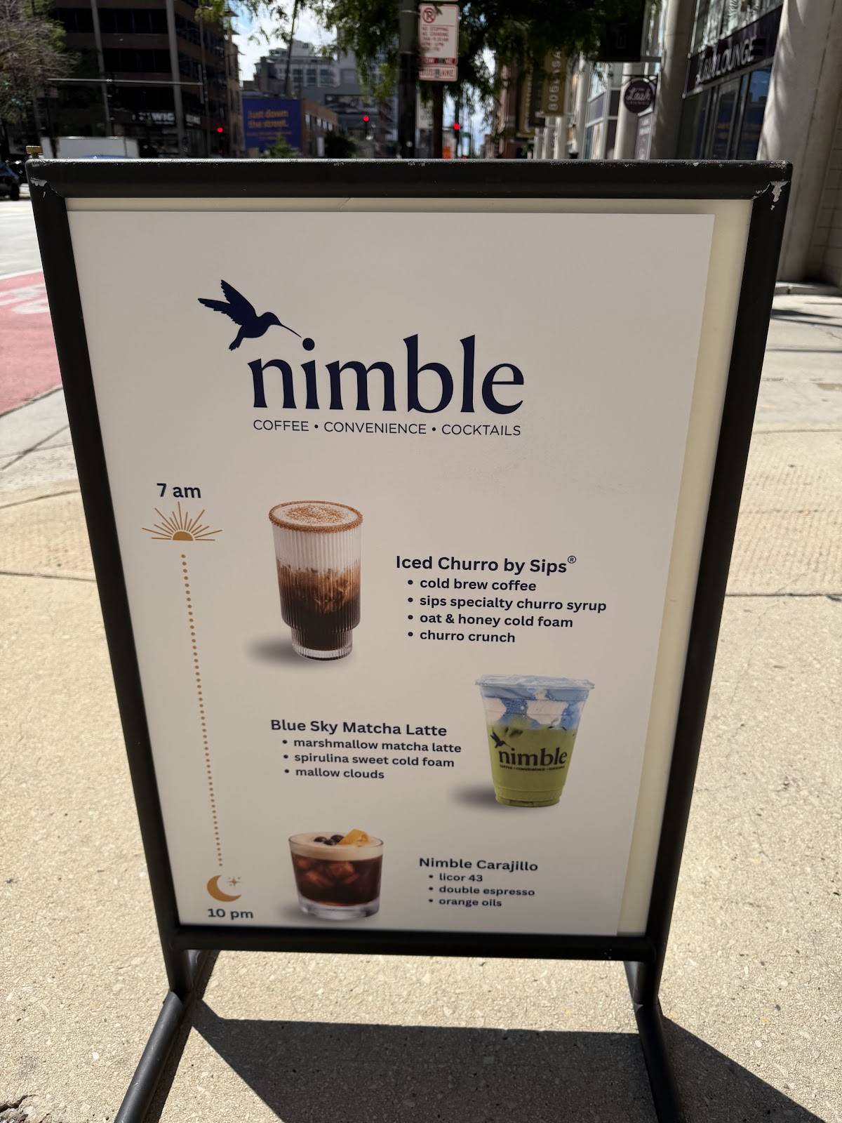 Nimble меню