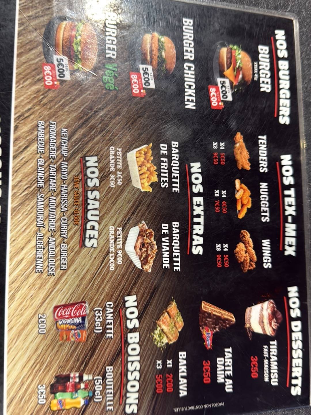 Restaurant RONEY KEBAB меню