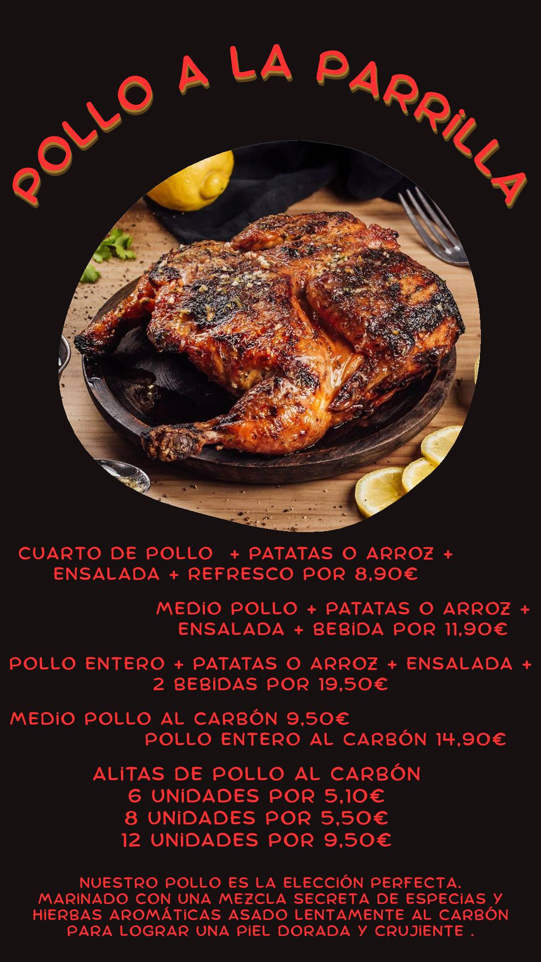 Star restaurante Arganda меню