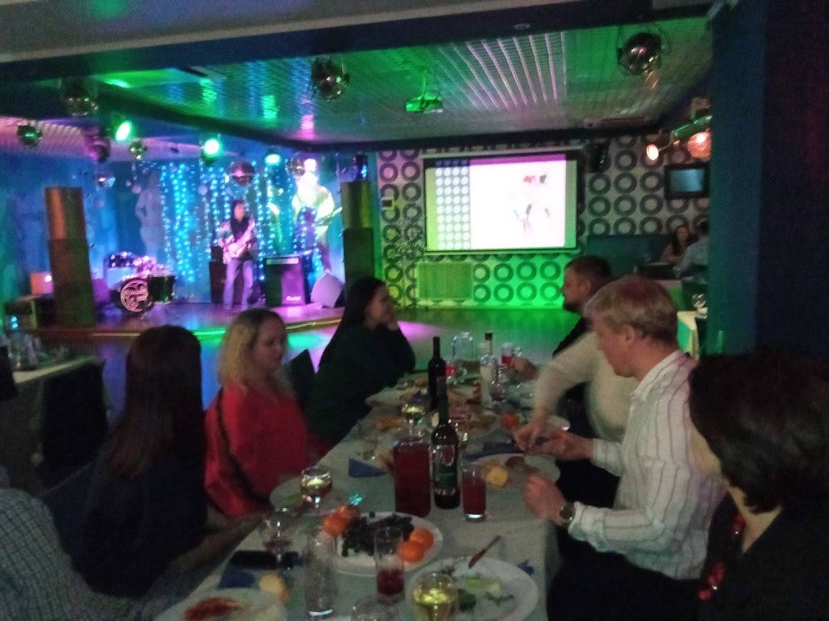 Танцор диско меню