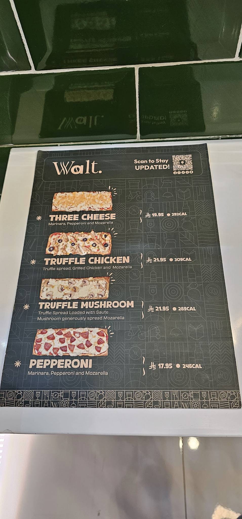 Walt. меню