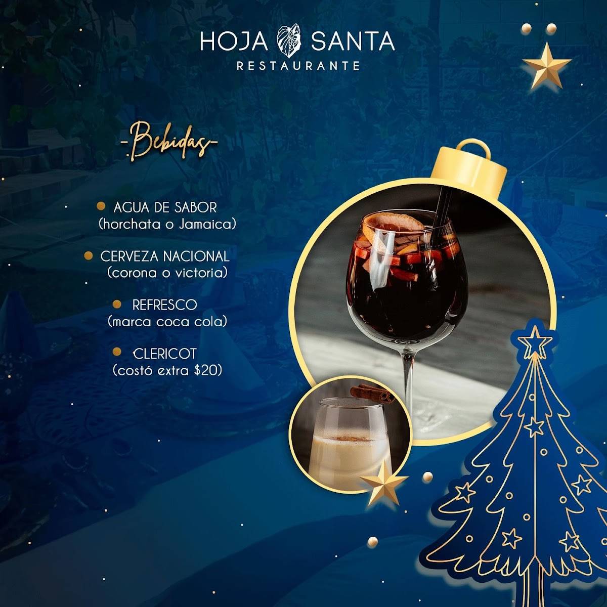 Restaurante Hoja Santa меню