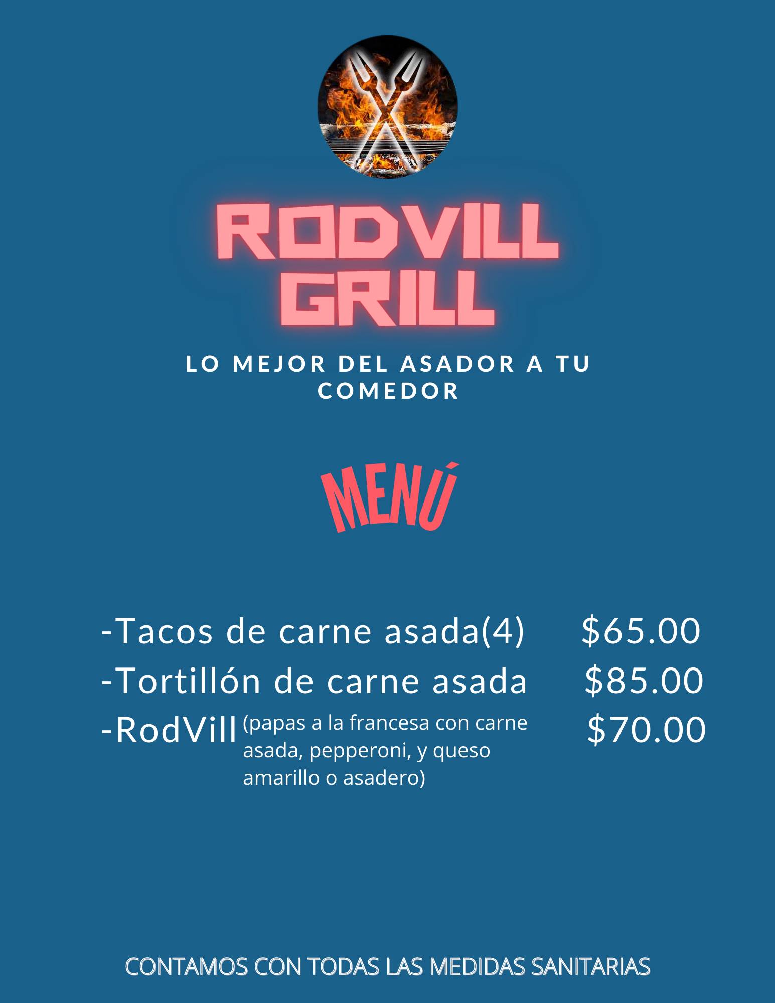 RodVill Grill меню