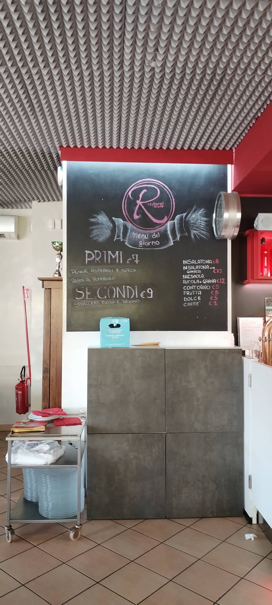 Rosso Restaurant & Caffè меню