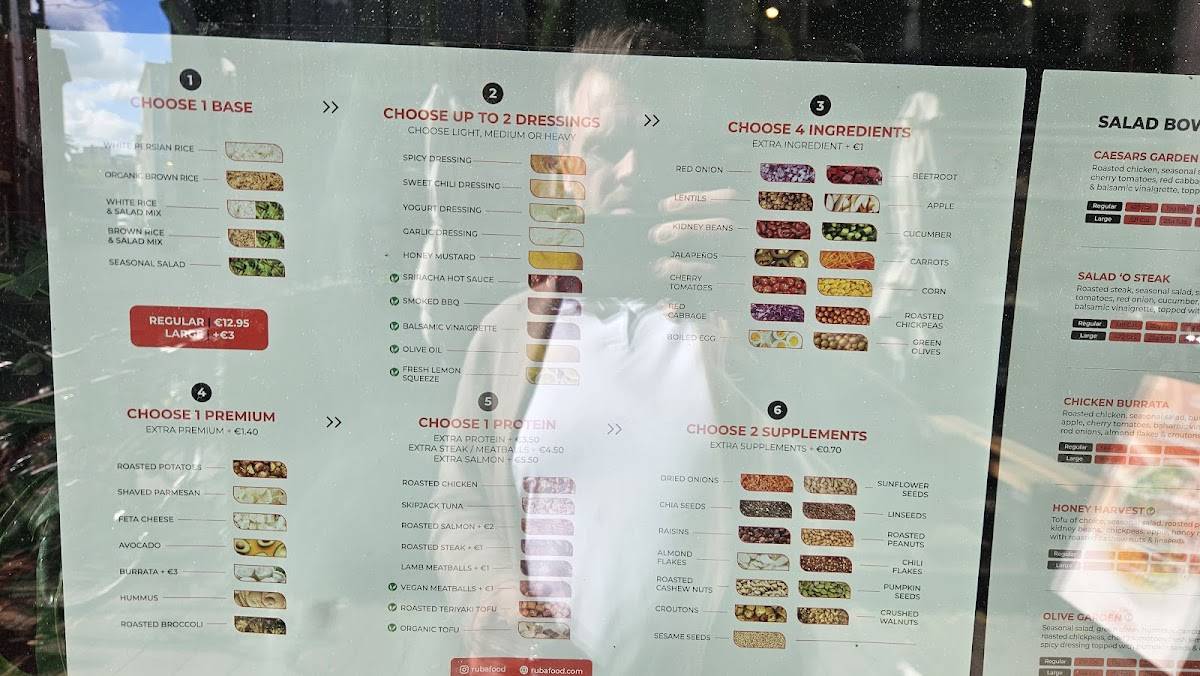 Ruba Antwerpen Melkmarkt меню