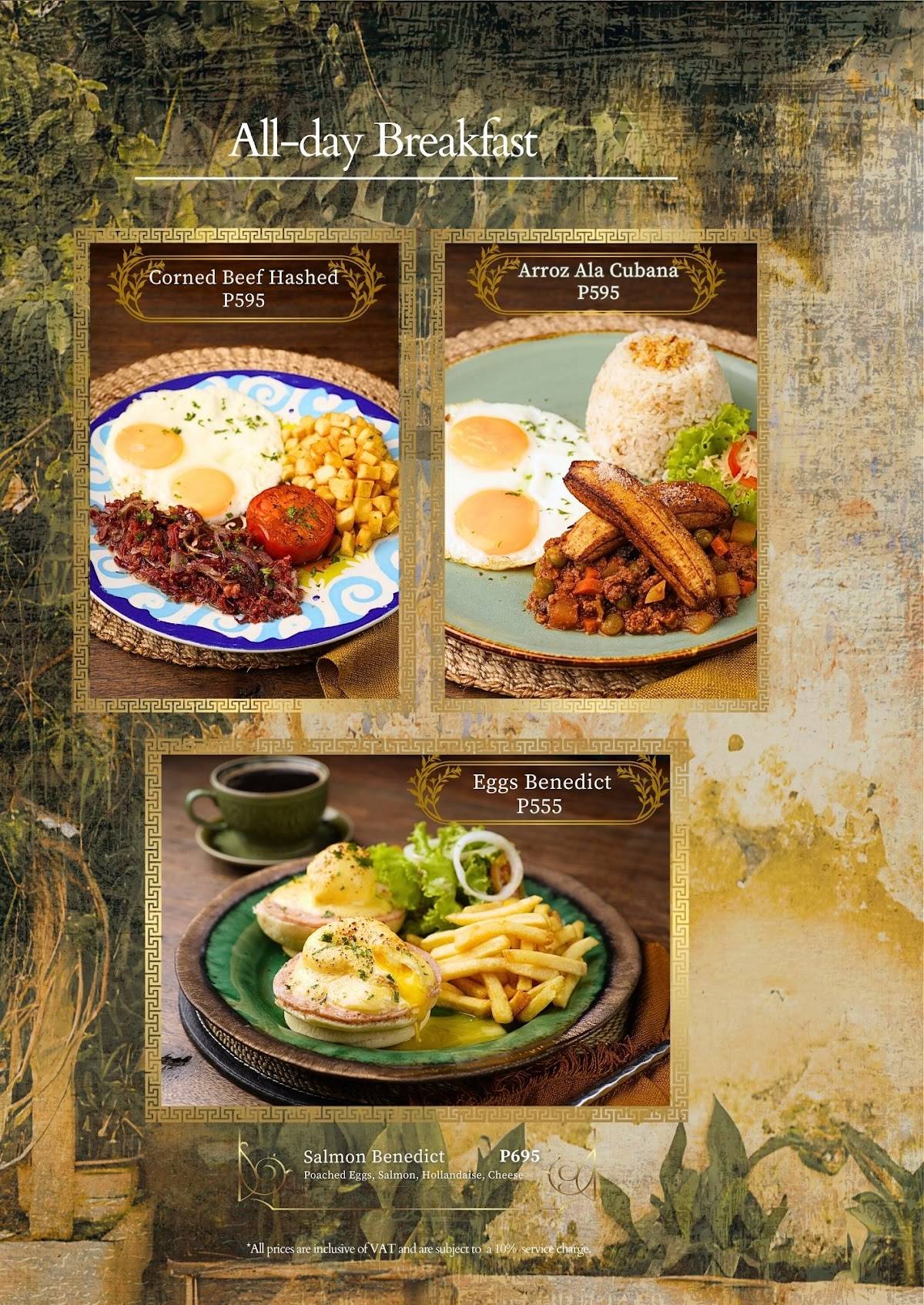 Rustika Asian Urban Kitchen- Vista Mall Santa Rosa, Laguna меню