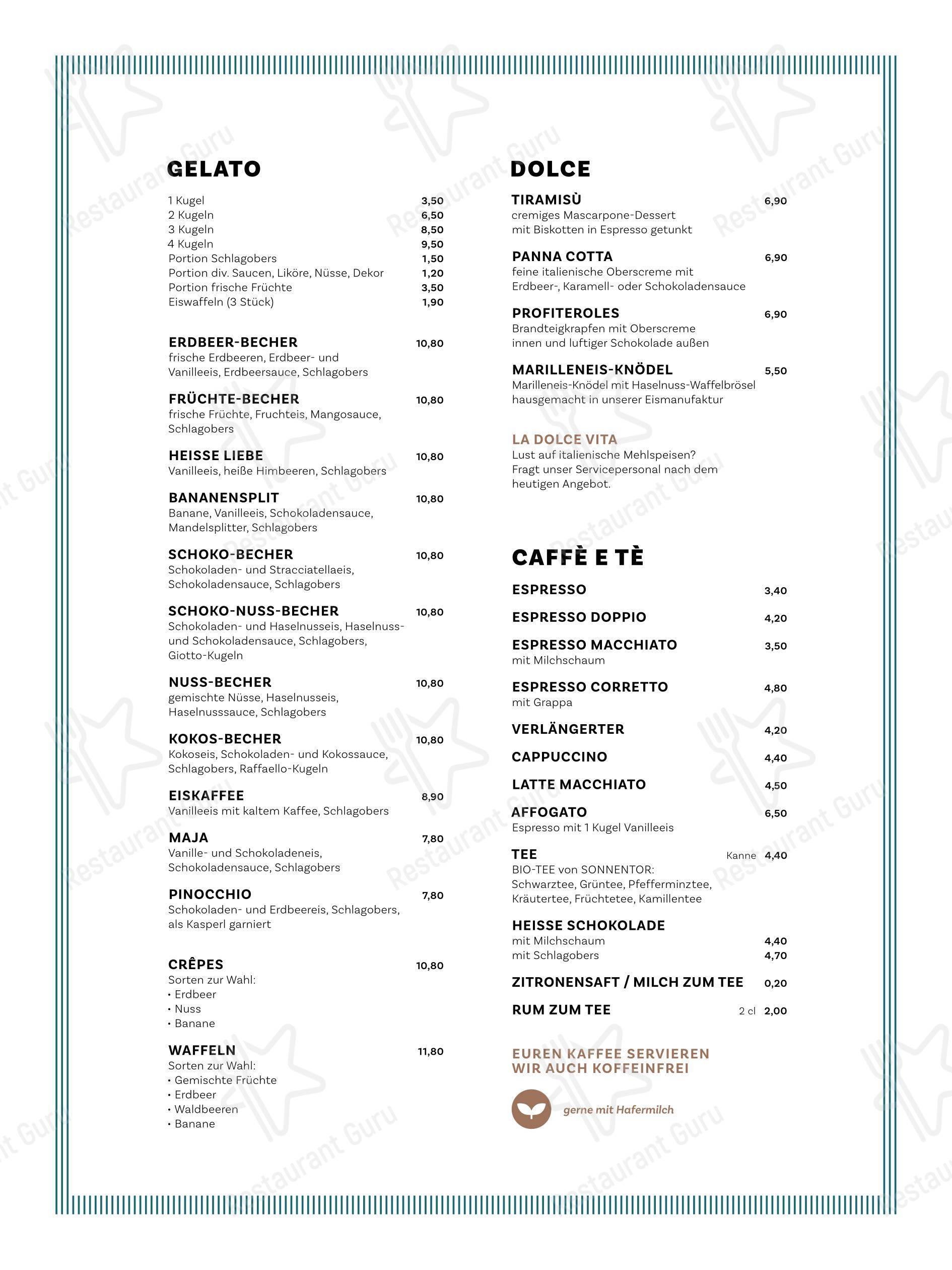 Детское десерта SURACE Ristorante LentiaCity