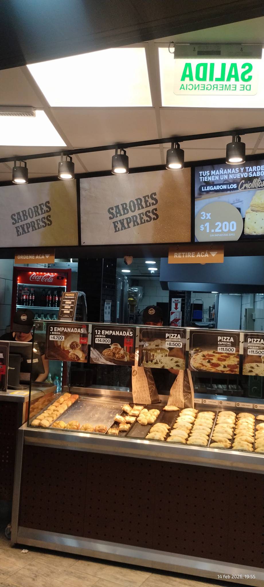Sabores Express меню