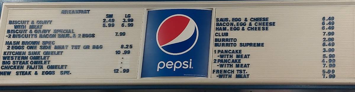 Sami's Pizza and Hamburgers меню