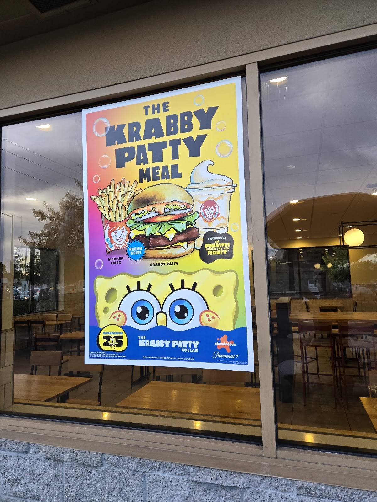 Wendy's меню