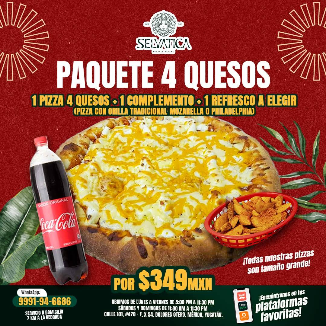 Selvatica Mid Pizzería меню