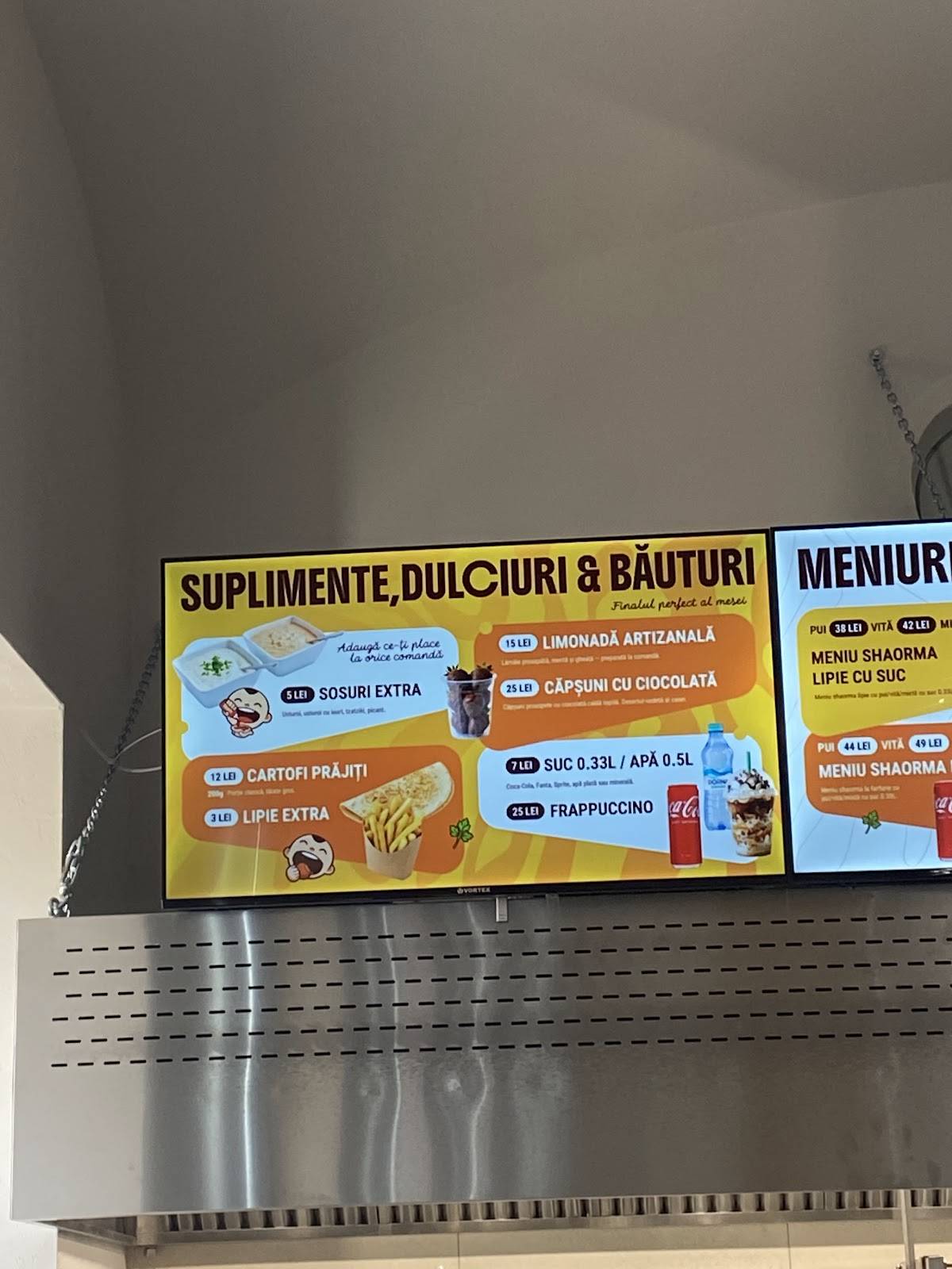 Shaormeria RGL меню