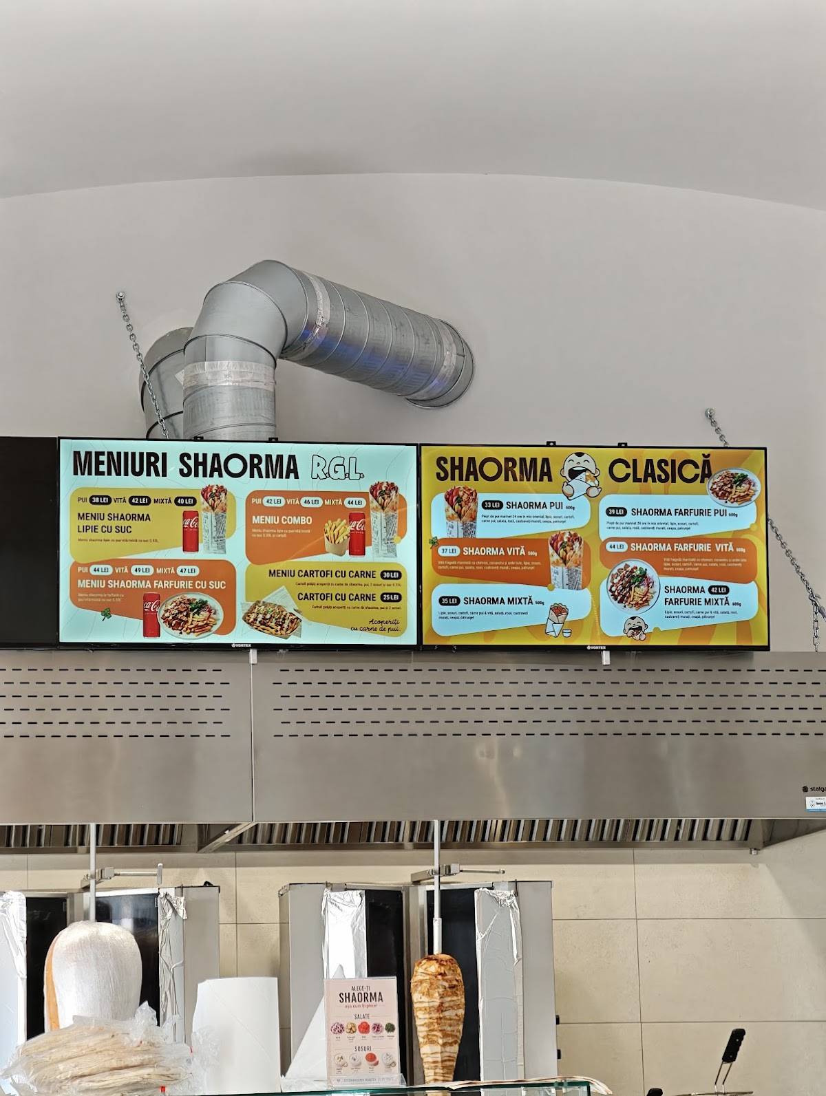 Shaormeria RGL меню