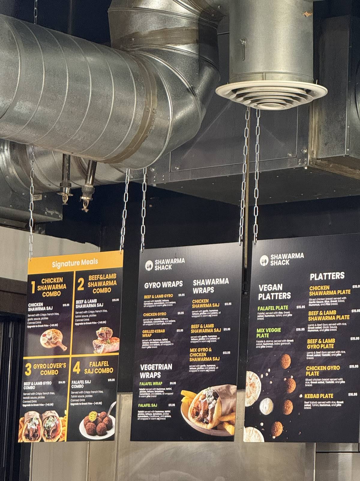 Shawarma Shack меню