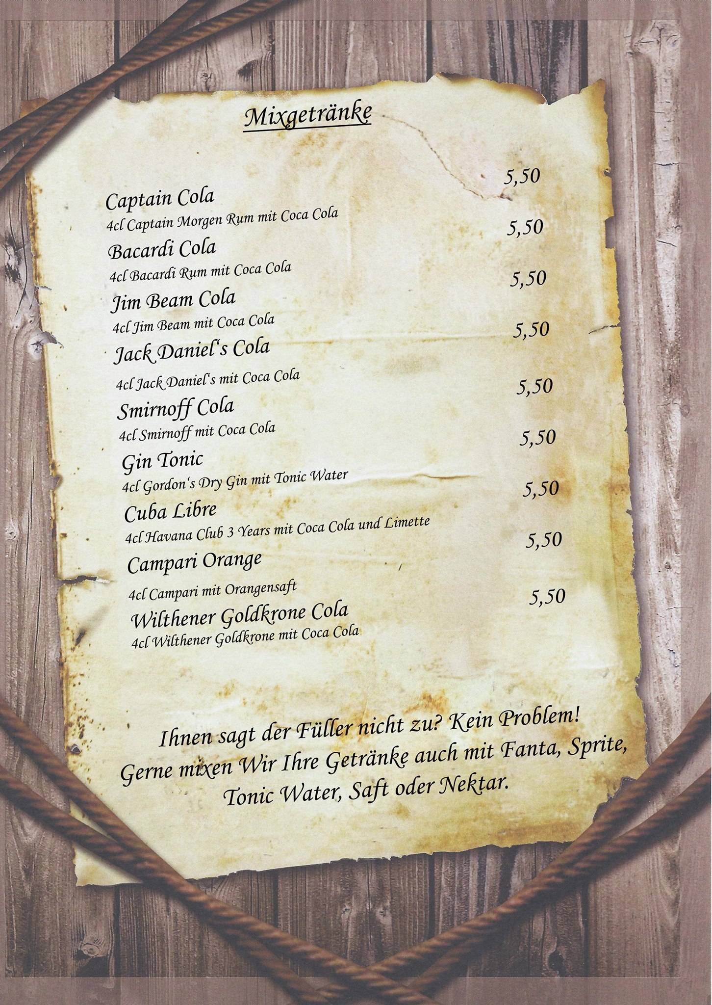 Shelly's Restaurant меню
