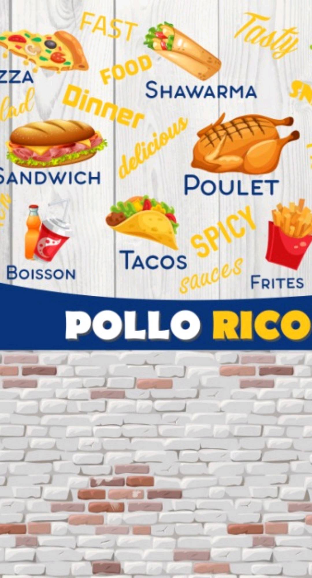 Snack Pollo Rico меню