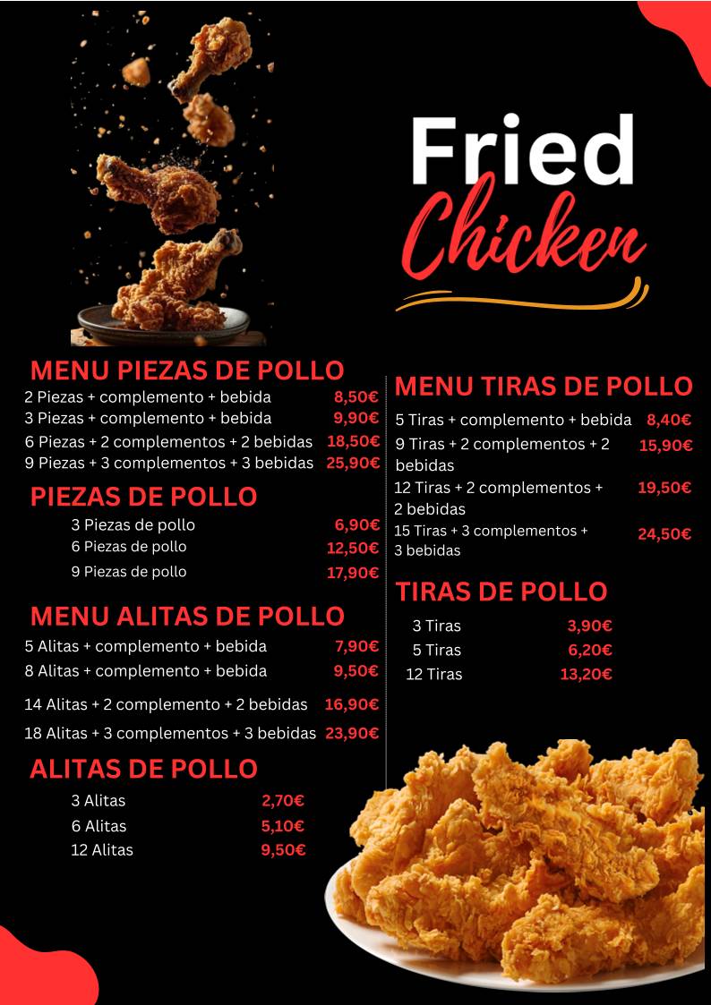 Star restaurante Arganda меню