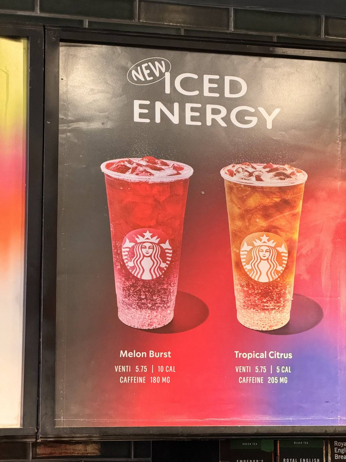 Starbucks Coffee Company меню
