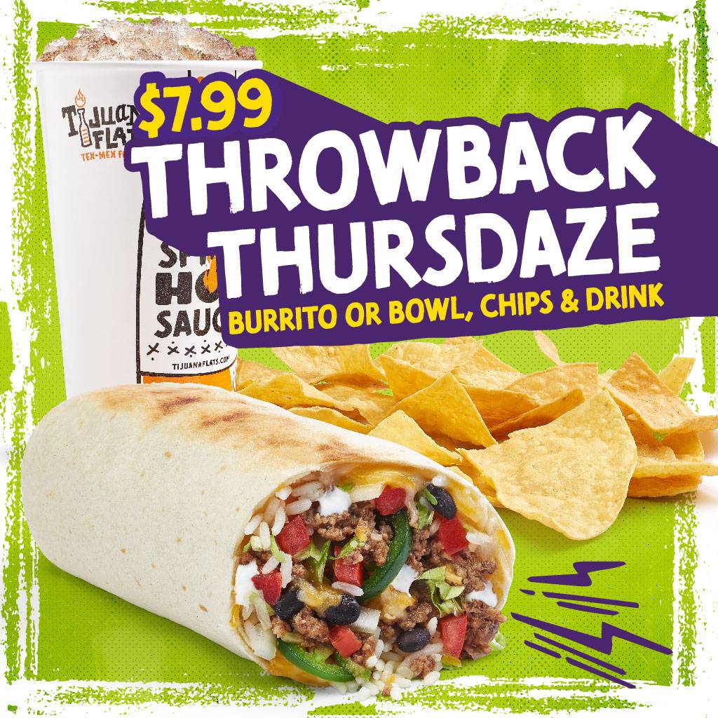Tijuana Flats меню
