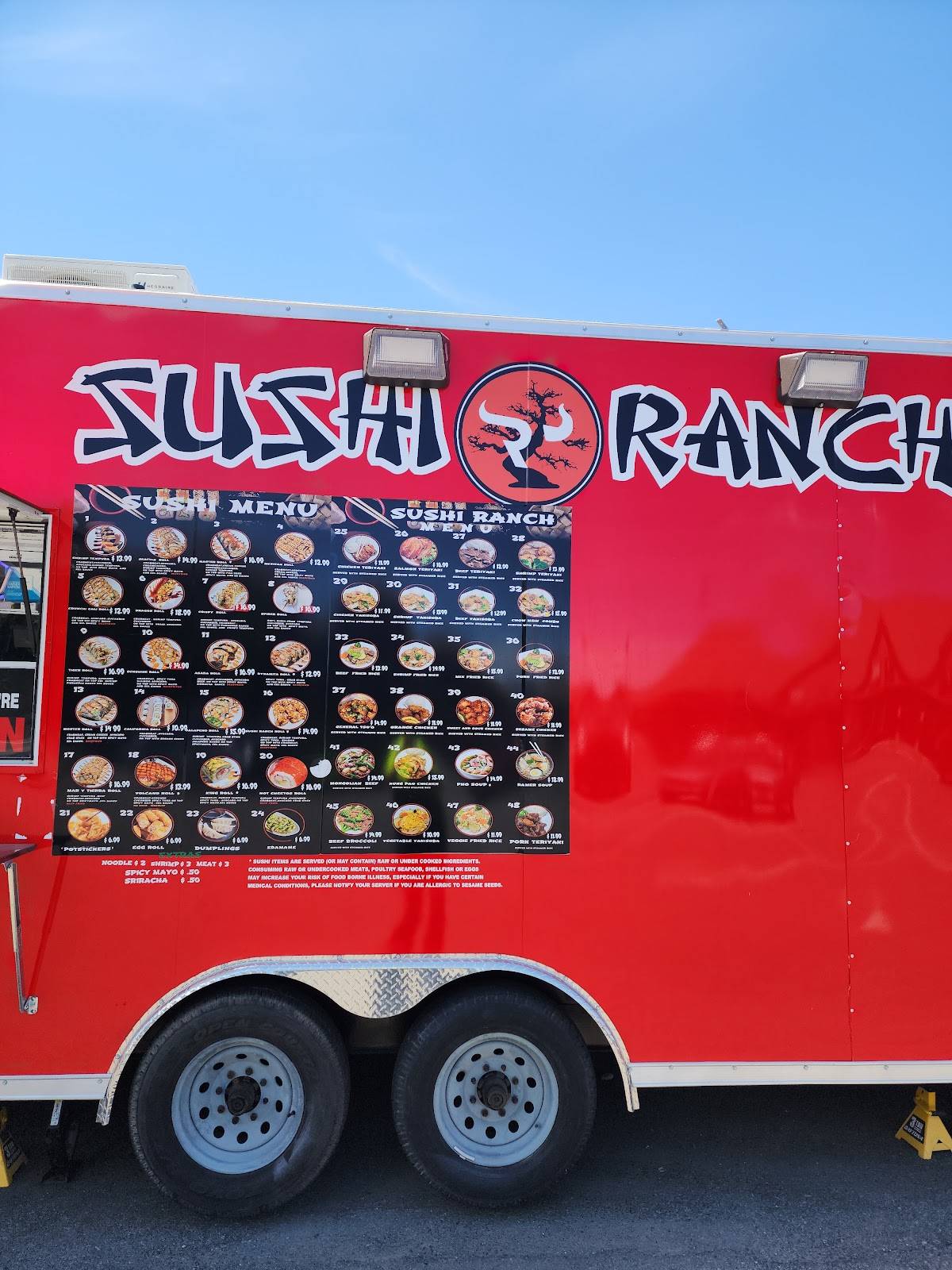 Sushi Ranch меню