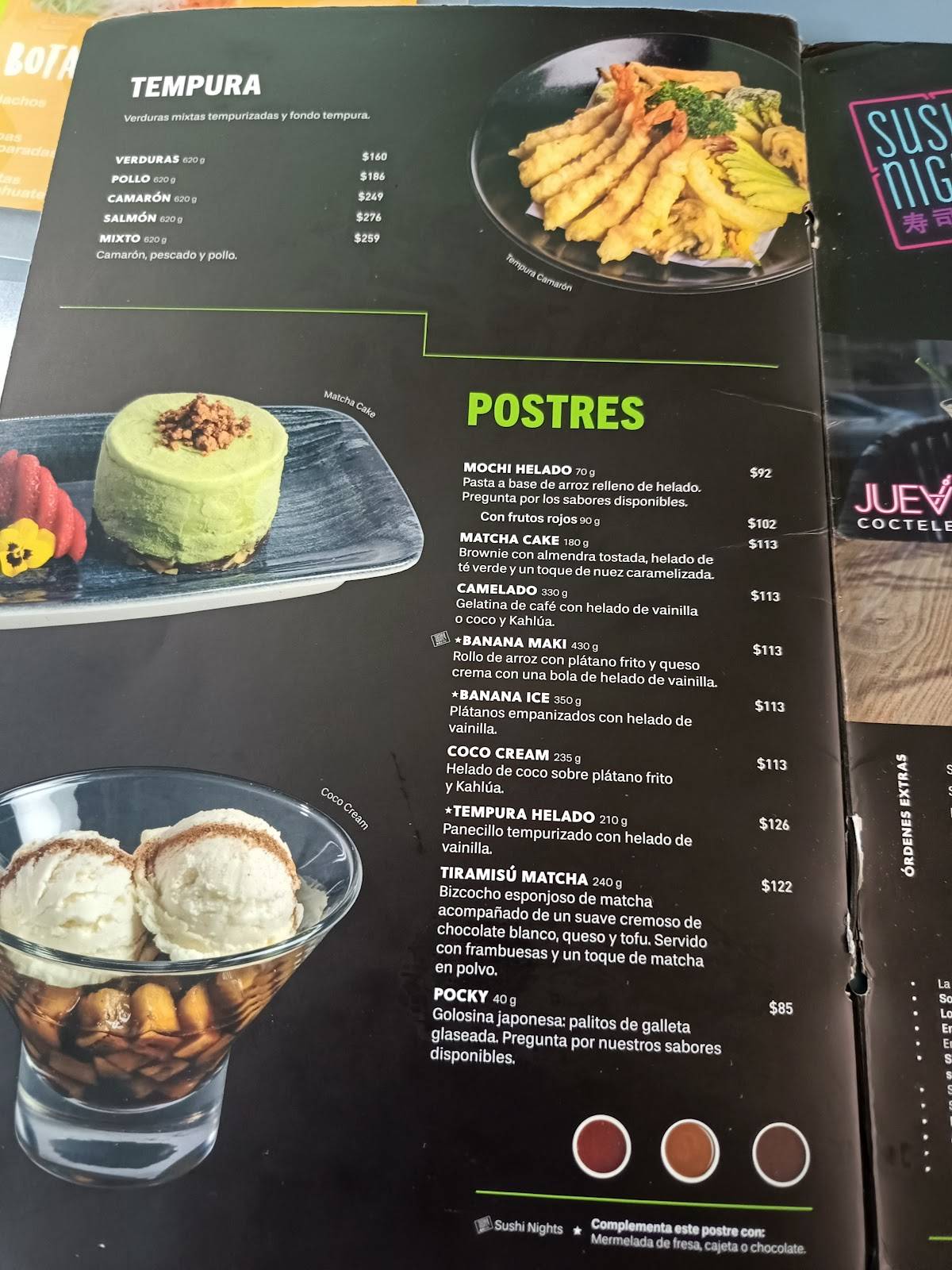Sushi Roll Galerías Mérida меню