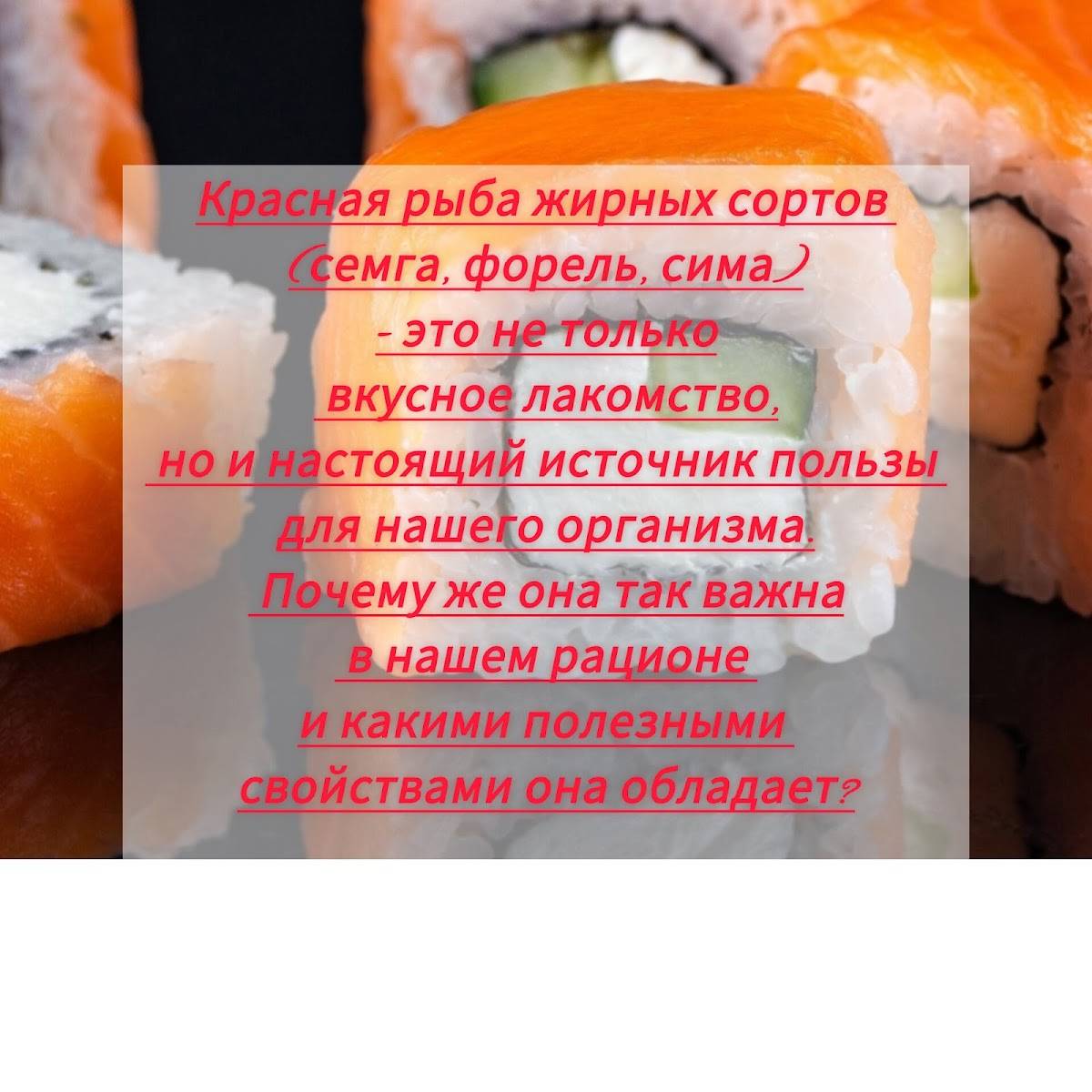 Суши шок меню