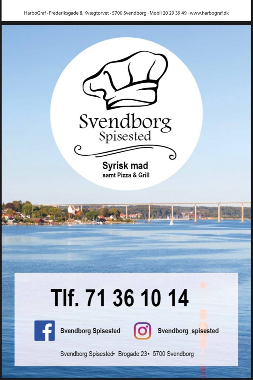 Svendborg Spisested меню