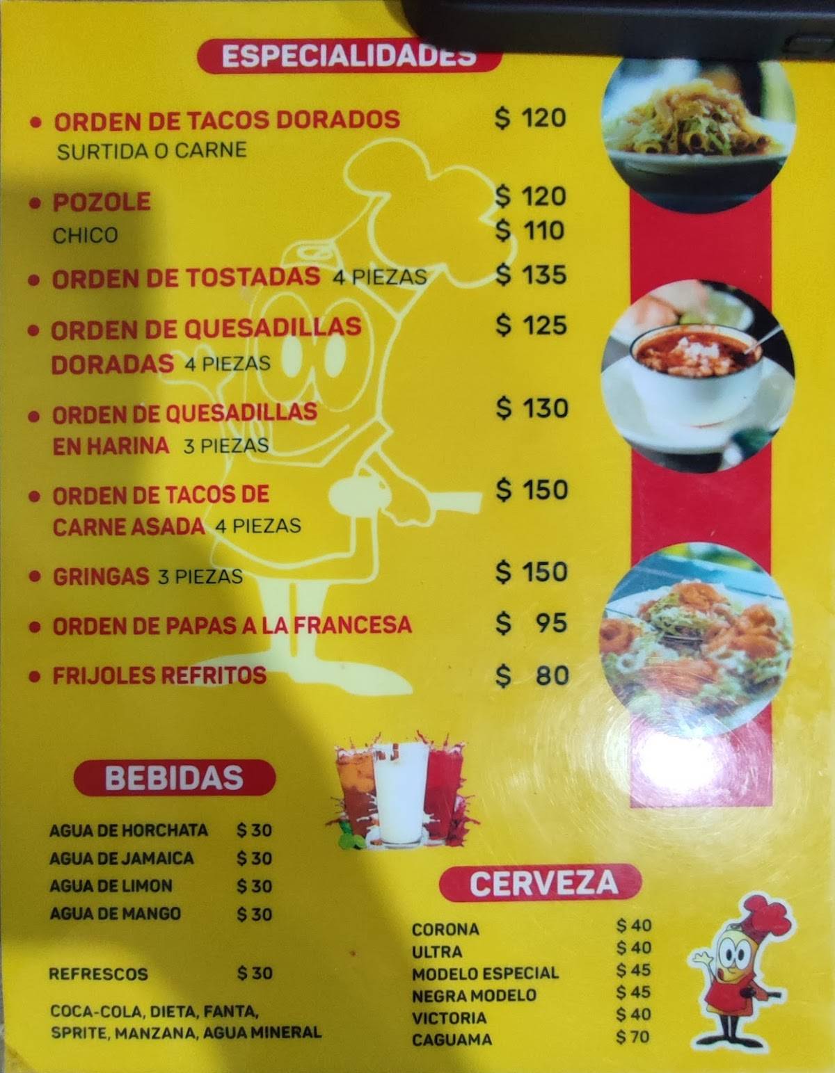 Tacos Rigo меню
