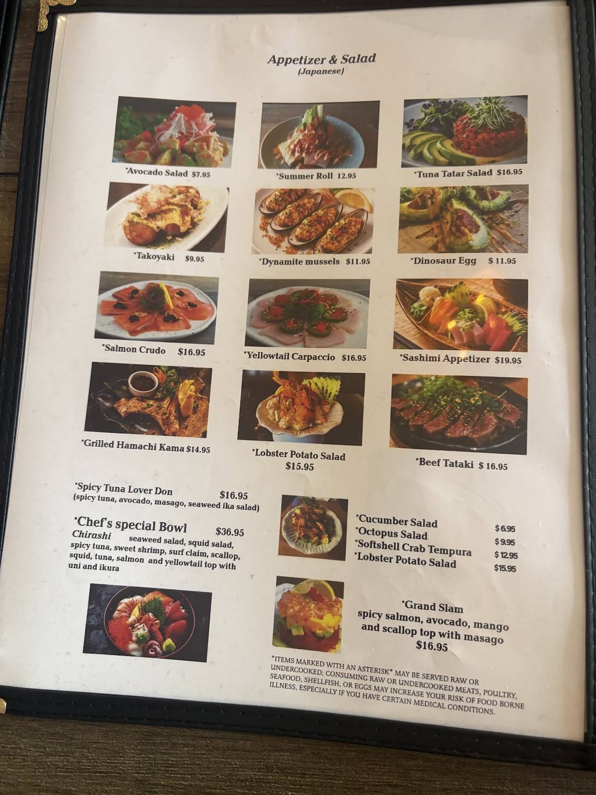 Thai Delight Kitchen Sushi & Bar меню