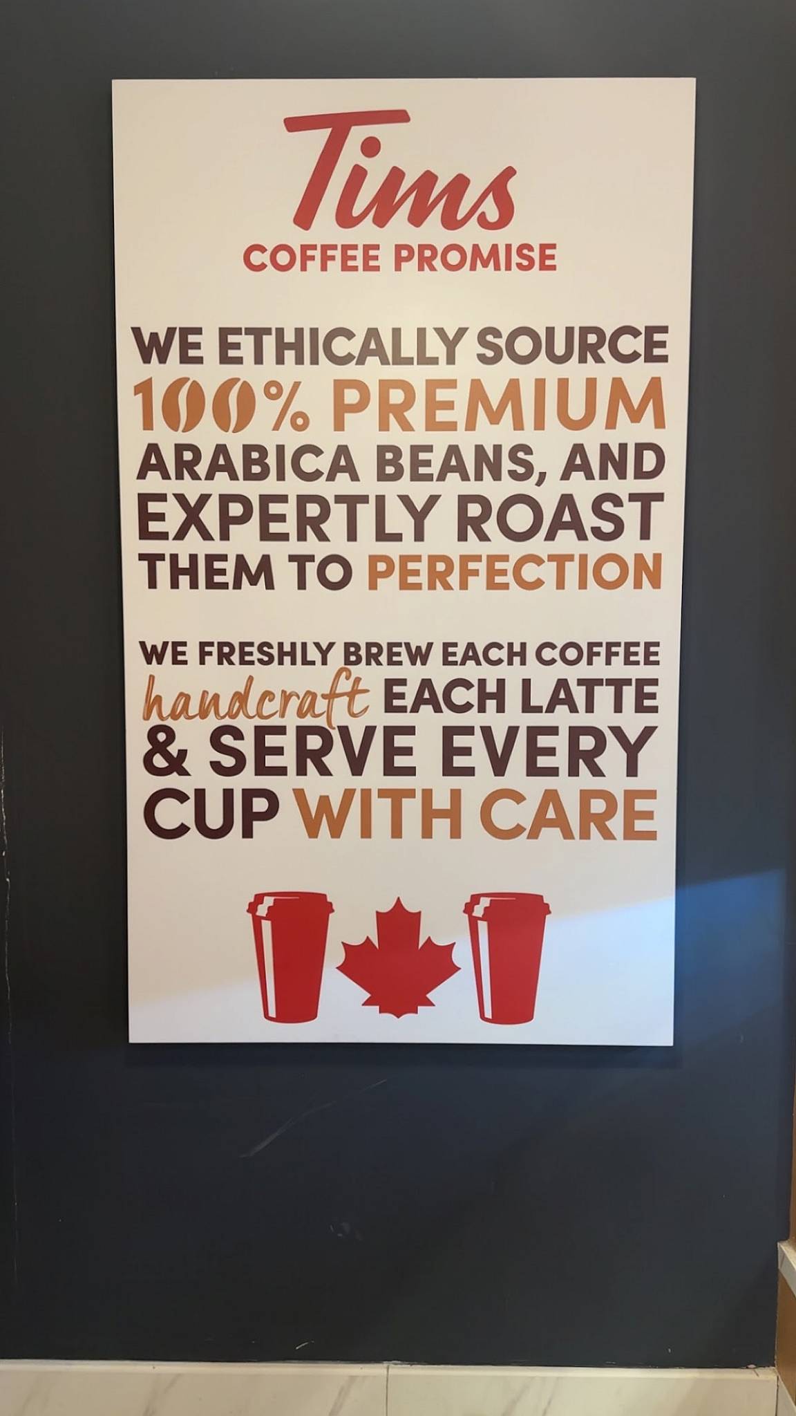 Tim Hortons - Deem Plaza меню