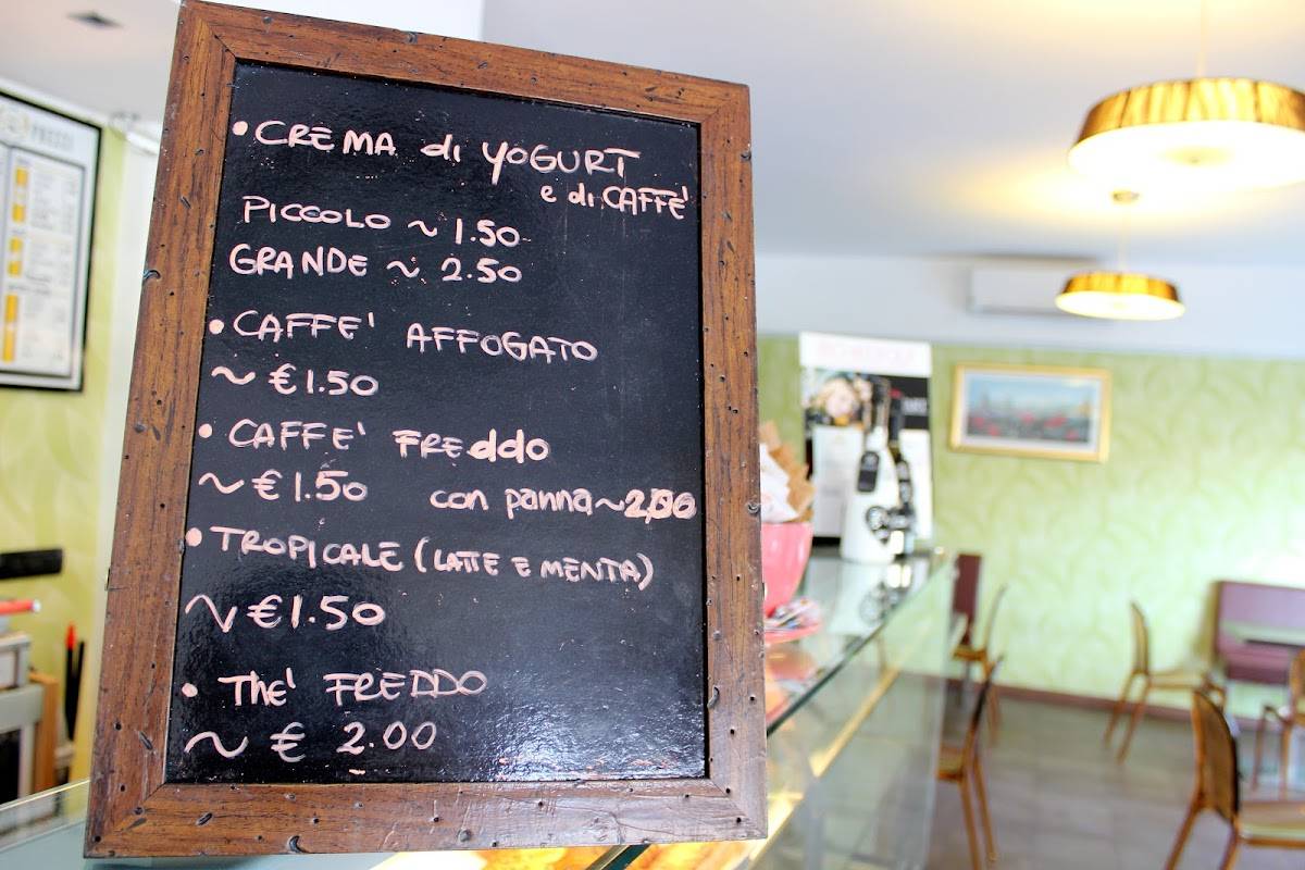 Tony Caffè меню