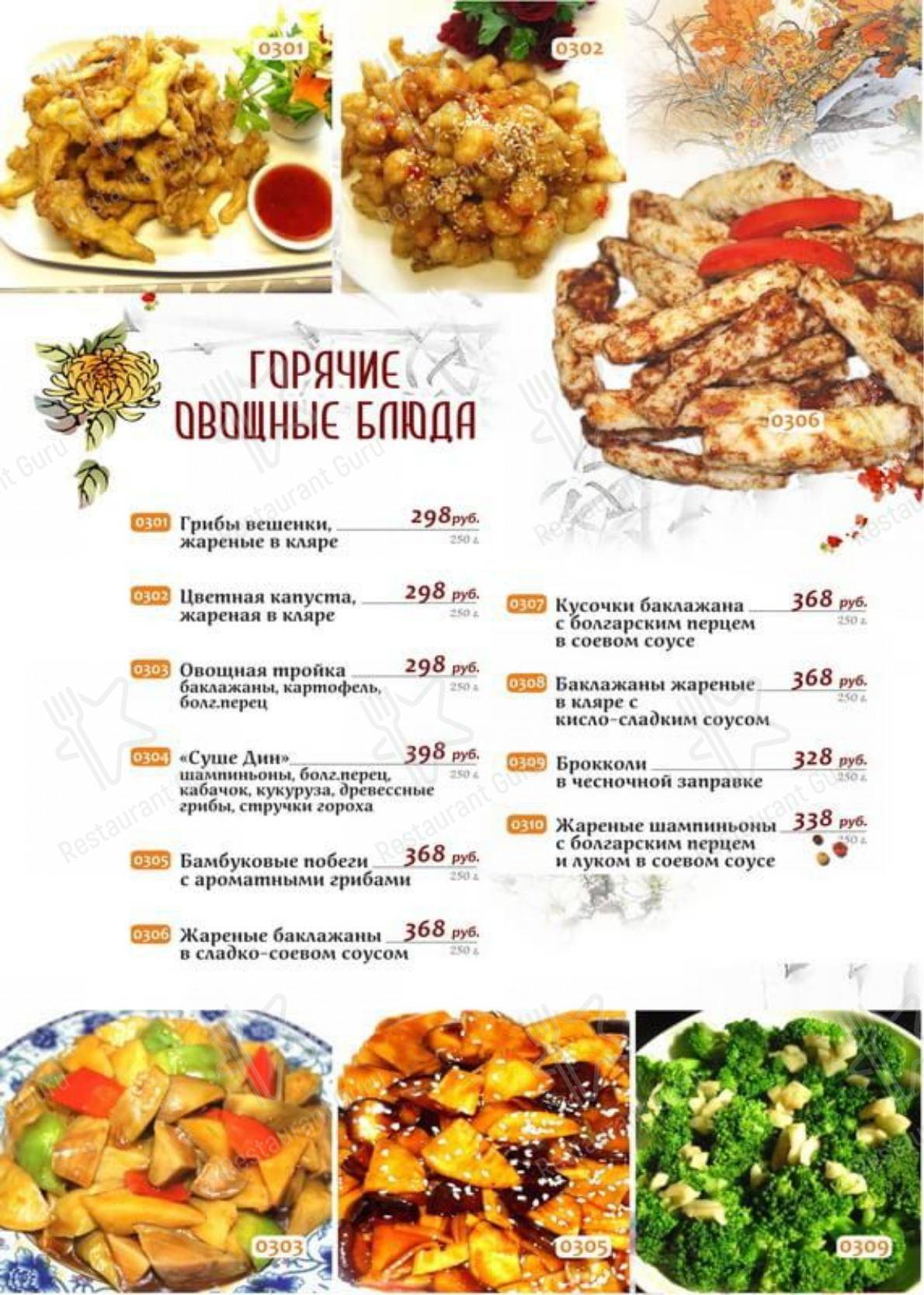 Меню для посетителей TopEr