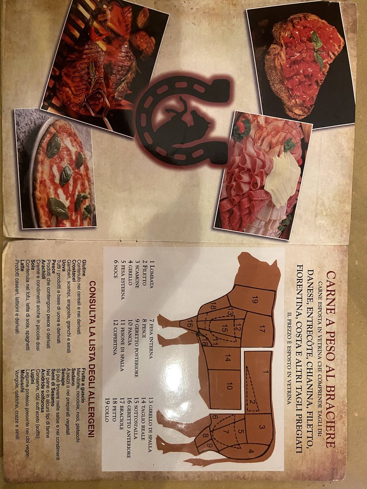 Trattoria Ippocampo меню
