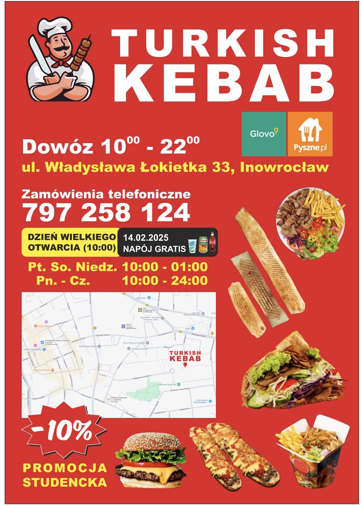Turkish Kebab Inowroclaw меню