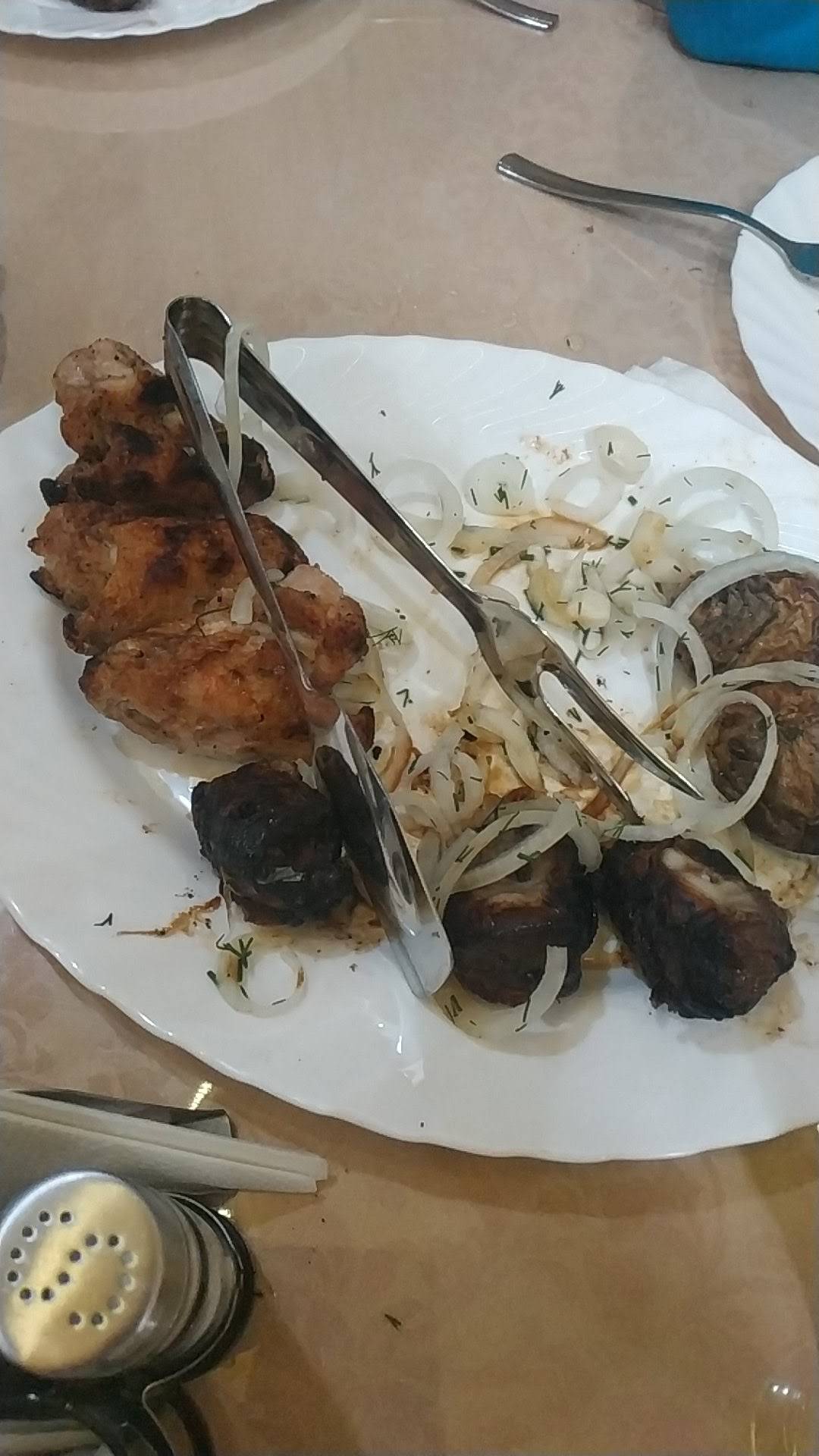 У Сухумского меню