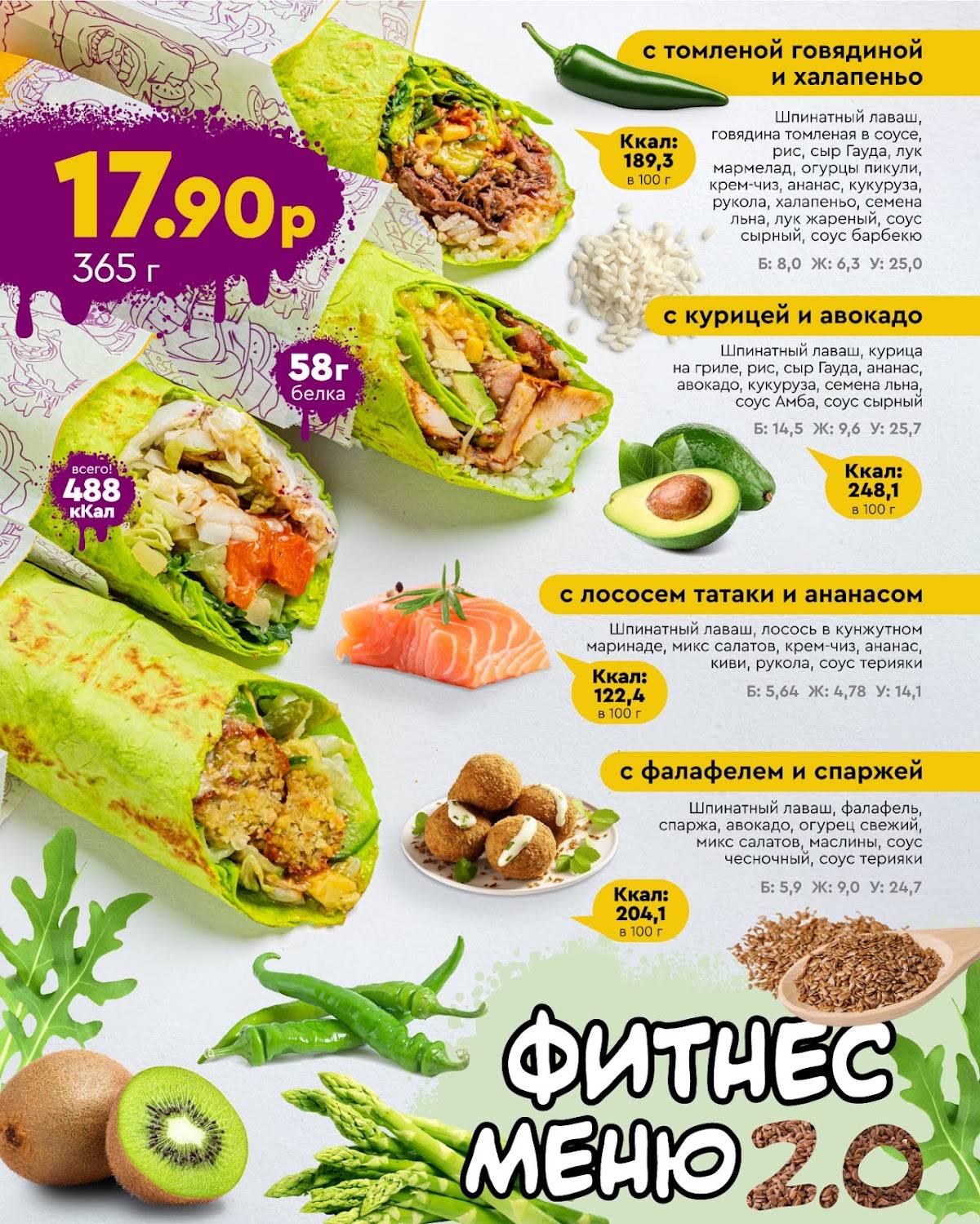 UPKebab меню