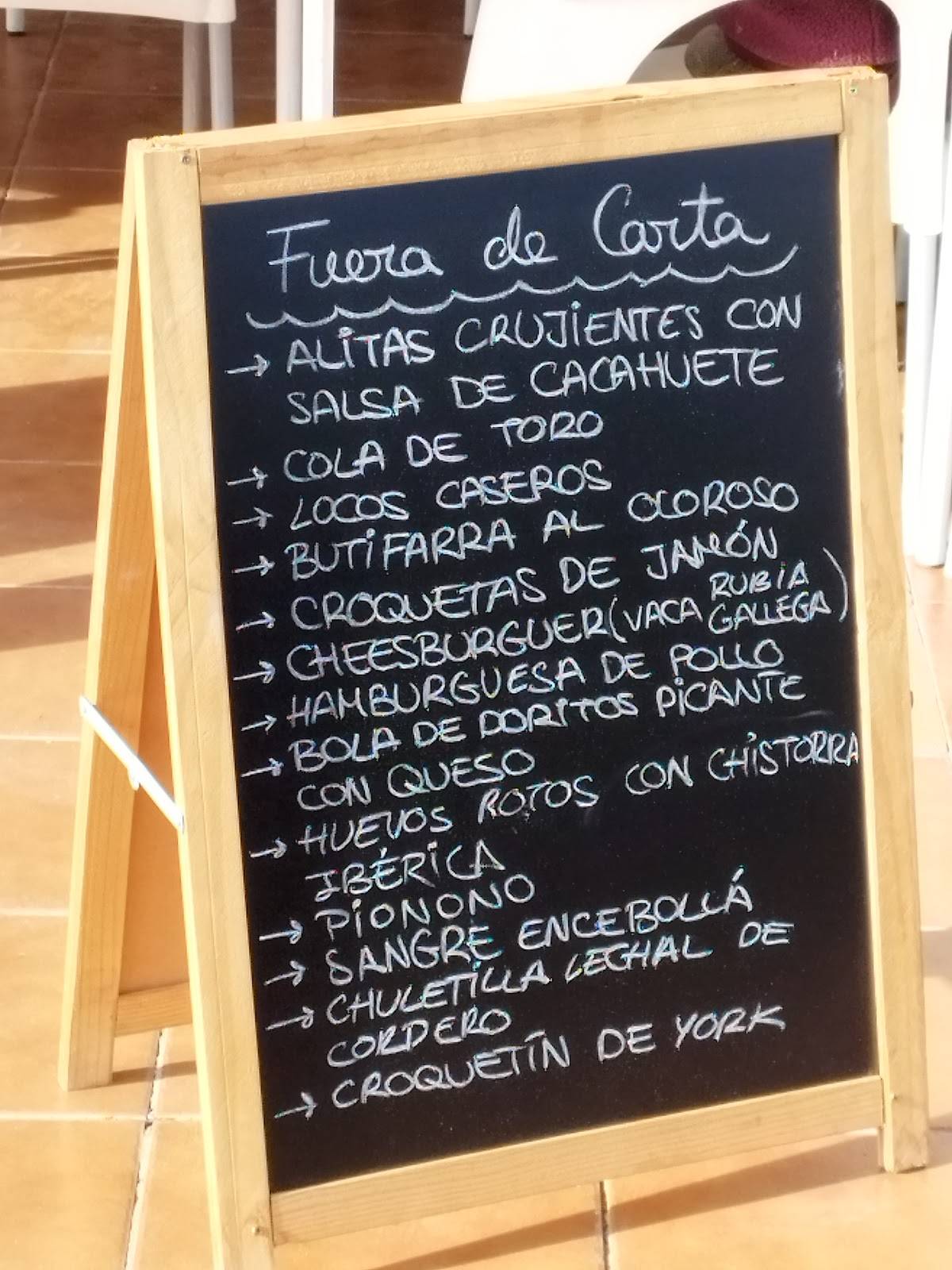 Venta LA HERRADERA меню