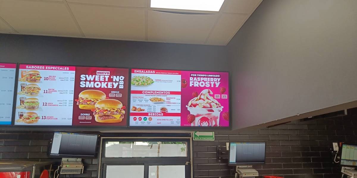 Wendy's Caucel меню