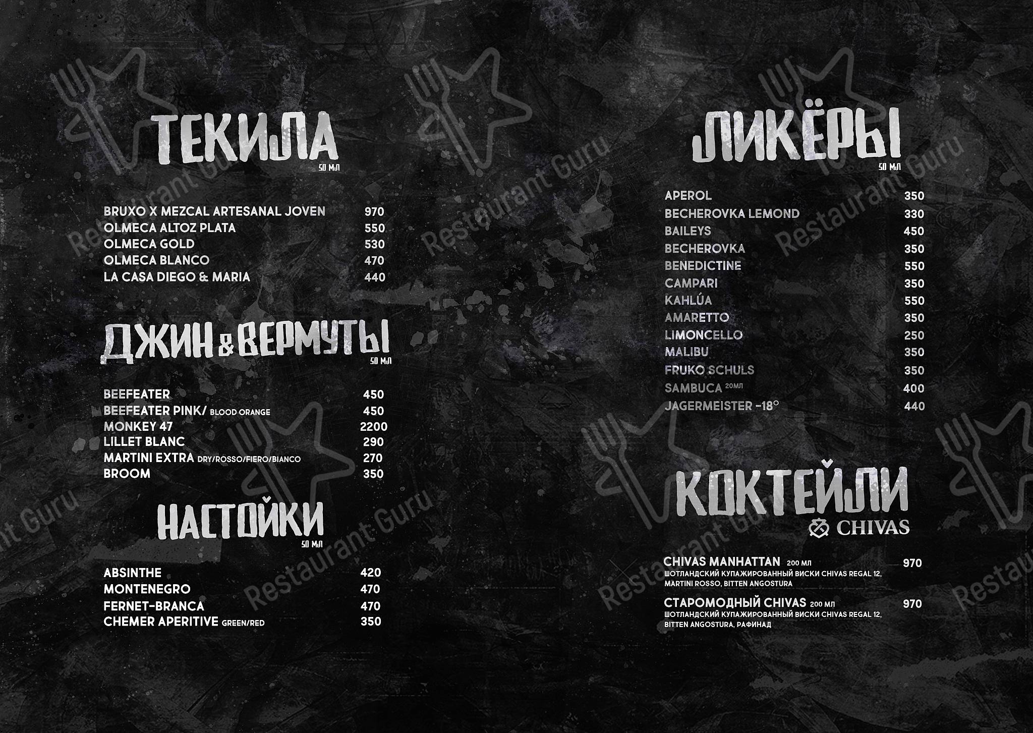 Взгляните на меню БНБ Ялта