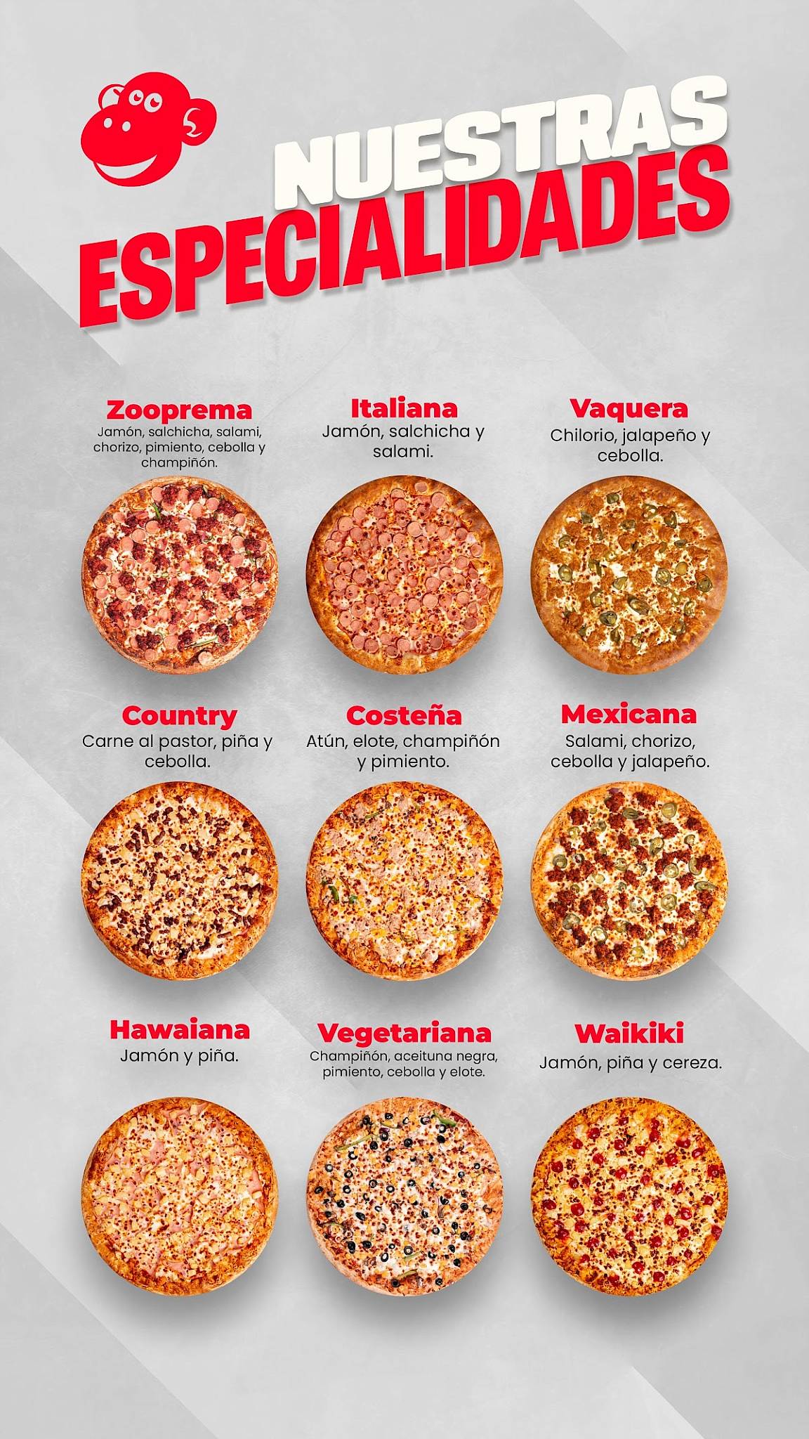 Zoopizza Ocotlan меню