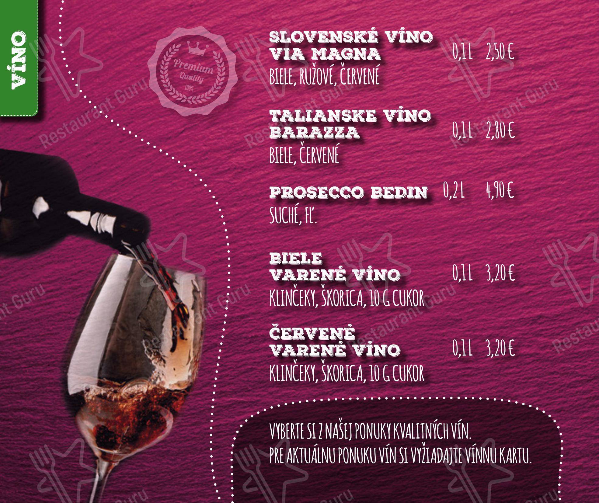 Boronia Catering Menu Pack ресторана Andiamo в Праге