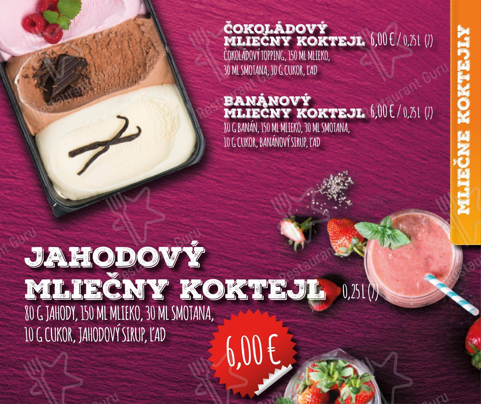 Boronia Catering Menu Pack ресторана Andiamo