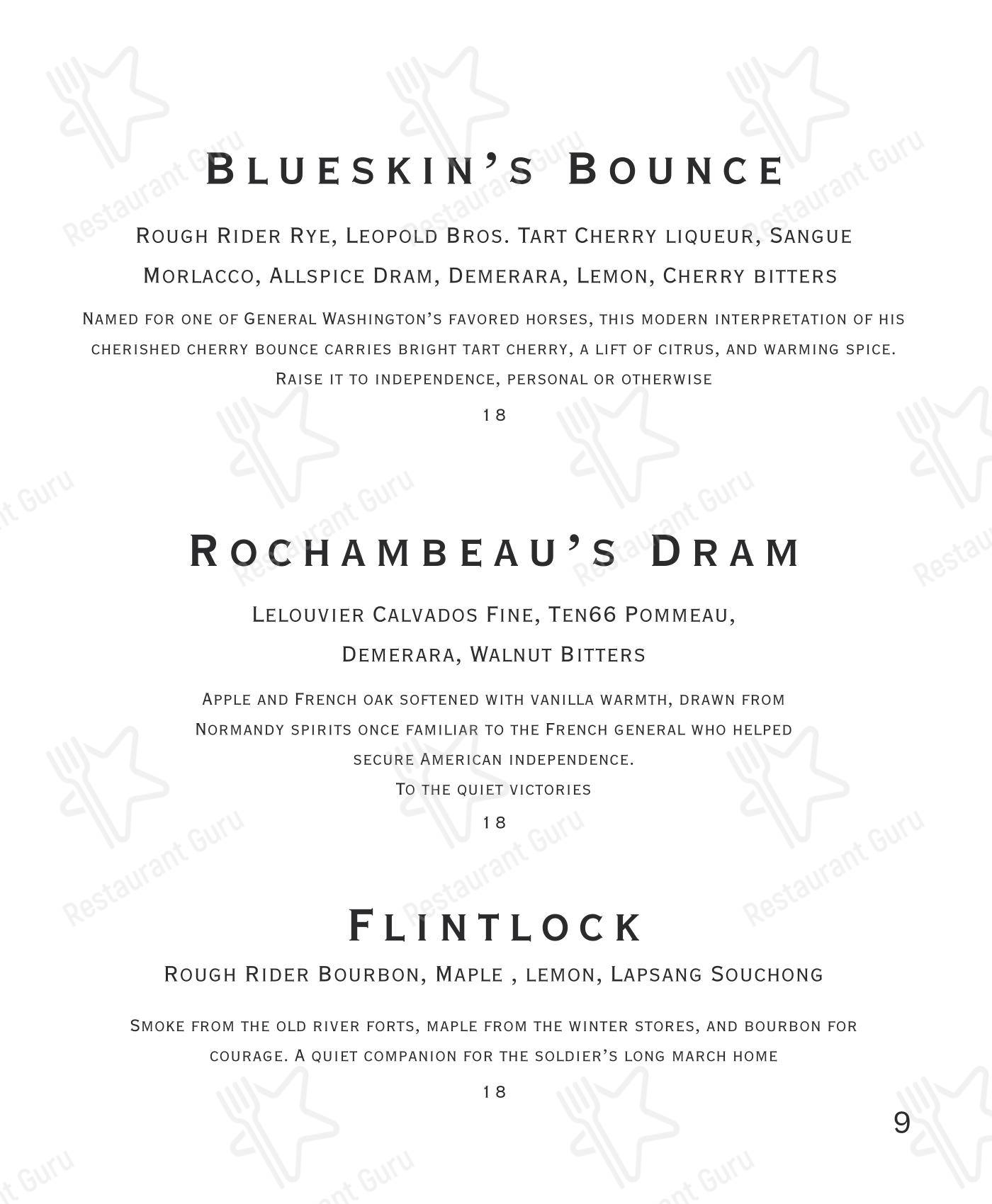 Lunch Menu паба и бара Apropos Restaurant at The Abbey Inn