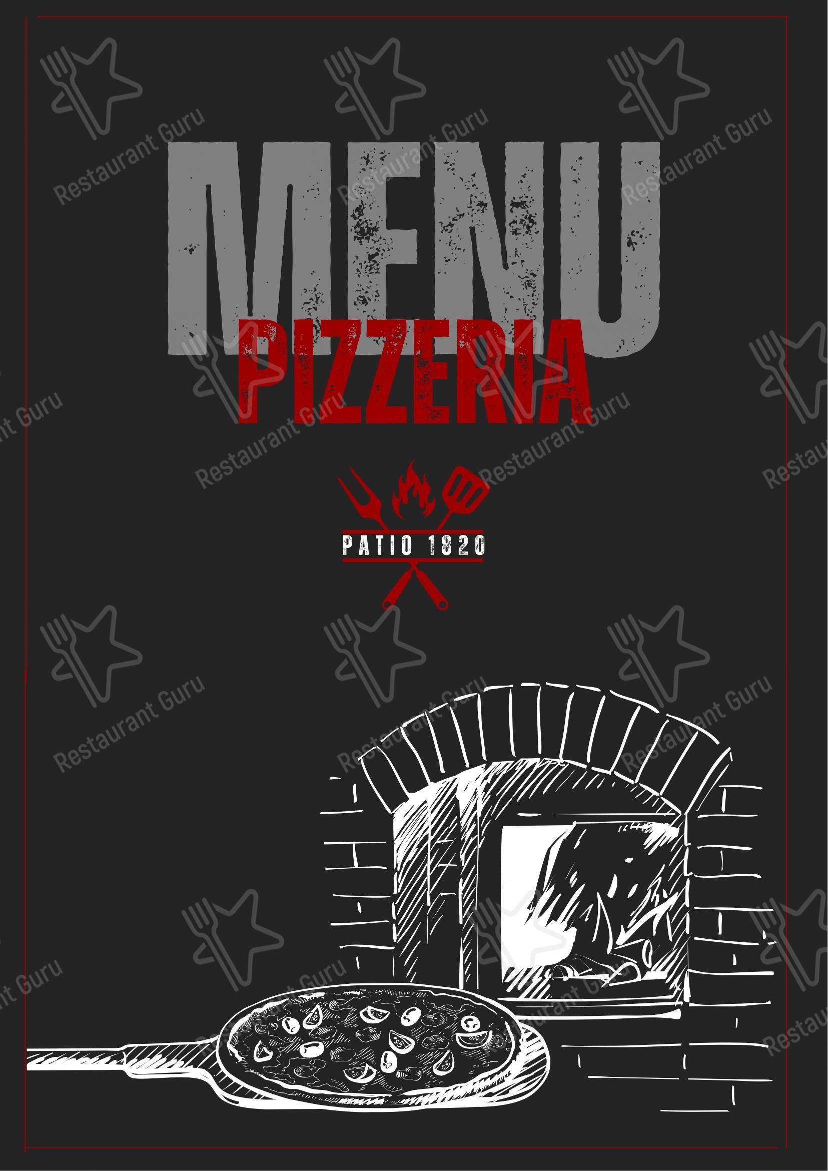 Patio Ristorante - Pizzeria - Carni selezionate в Монте-Мильоре-ла-Сельвотте - 菜单