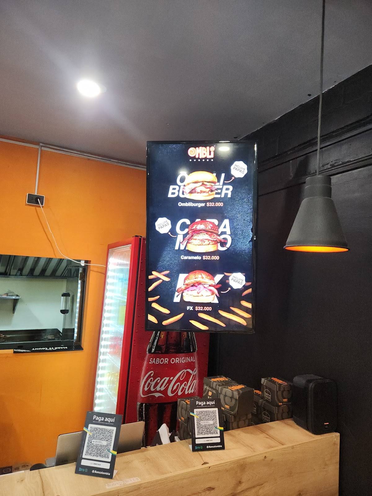ombliburger меню